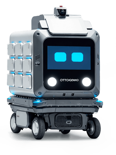 Outdoor delivery robots